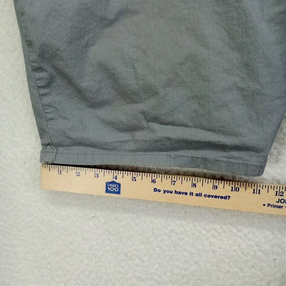 Dickies Shorts Mens 44 Gray Ripstop Multi‎ Pocket Gray Cotton Spandex GR622RSM